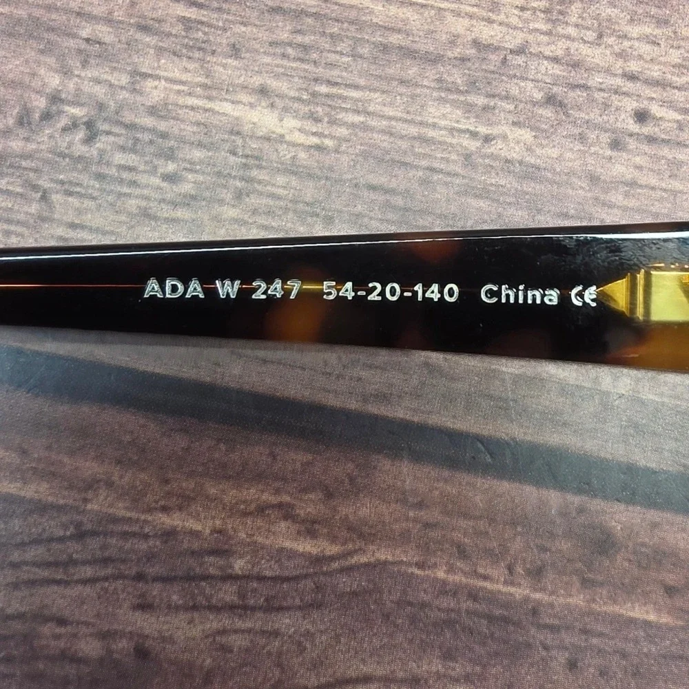 Warby Parker Ada W 247 Tortoise Cat Eye Eyeglass Frames 54-20-140